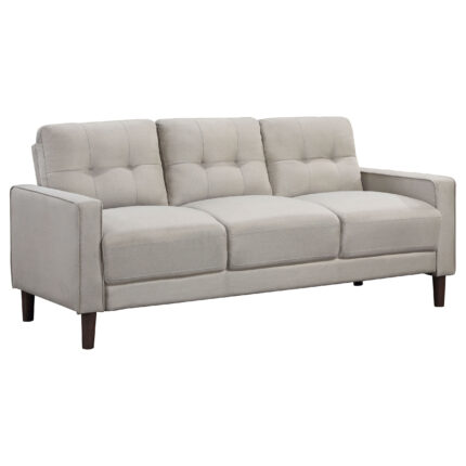 Bowen Upholstered Track Arm Tufted Sofa Beige product image