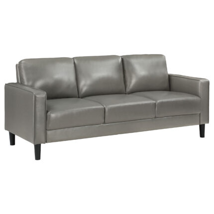 Ruth Upholstered Track Arm Sofa Grey product image