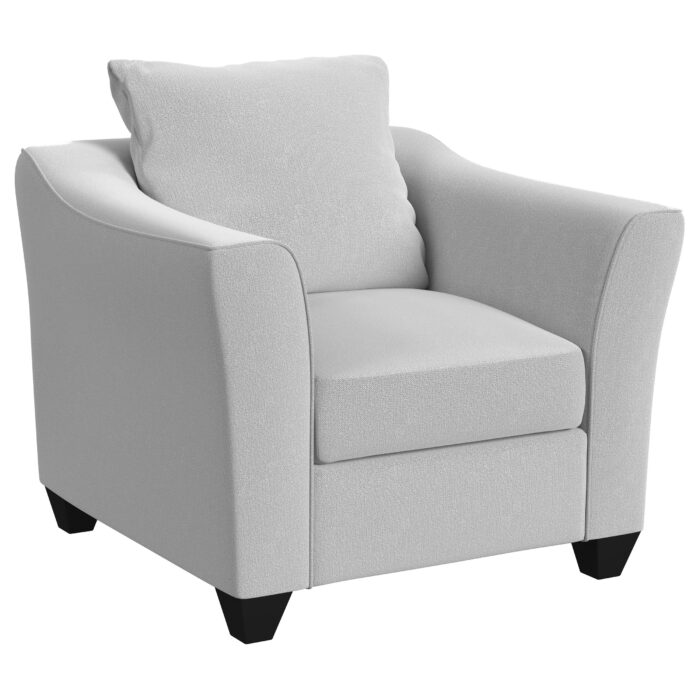 Salizar Upholstered Flared Arm Accent Chair Sand product image