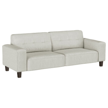 Deerhurst Upholstered Track Arm Tufted Sofa Greige product image