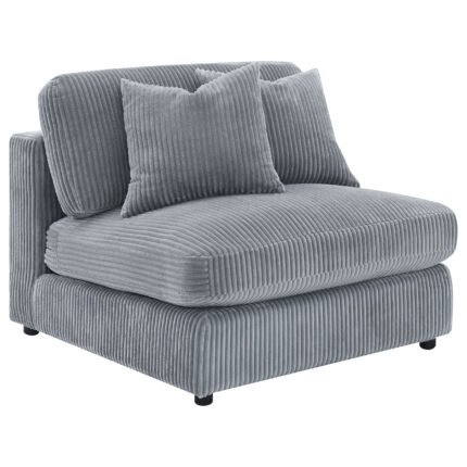 Blaine Upholstered Armless Chair Fog product image