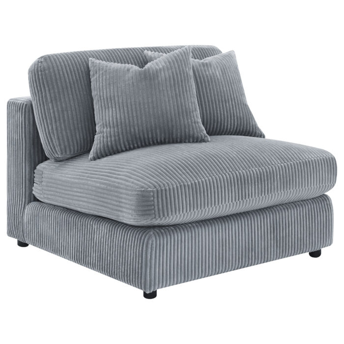 Blaine Upholstered Armless Chair Fog product image