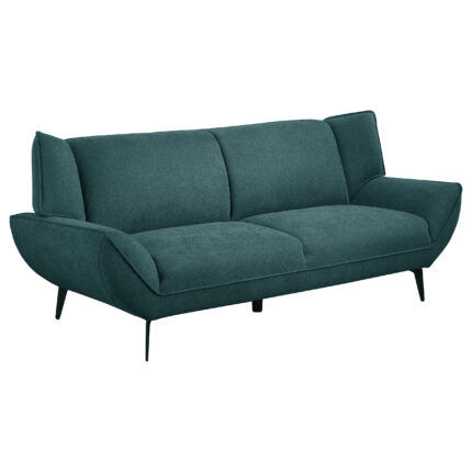 Acton Upholstered Flared Arm Sofa Teal Blue product image