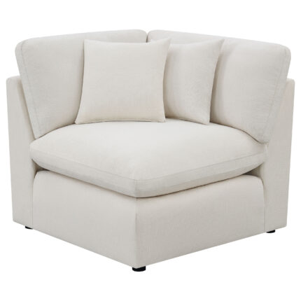 Hobson Upholstered Corner Ivory product image