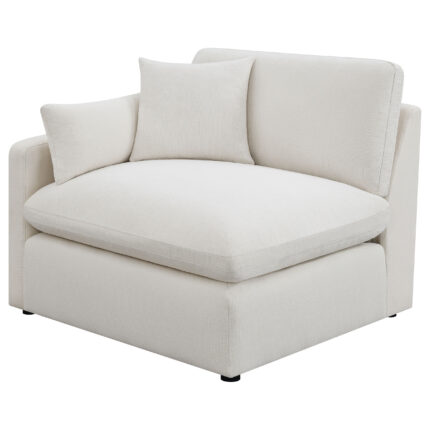 Hobson Upholstered LAF Chair Ivory product image