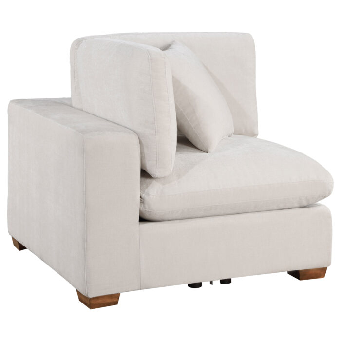 Lakeview Upholstered Corner Chair Ivory product image