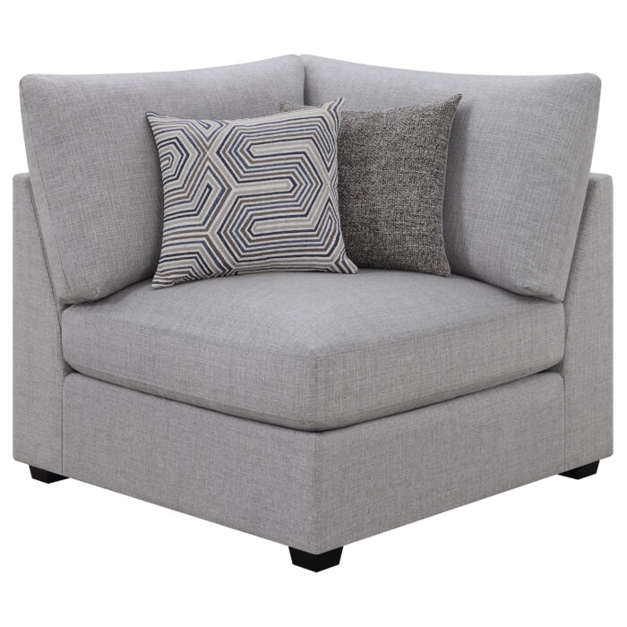 Cambria Upholstered Corner Grey product image