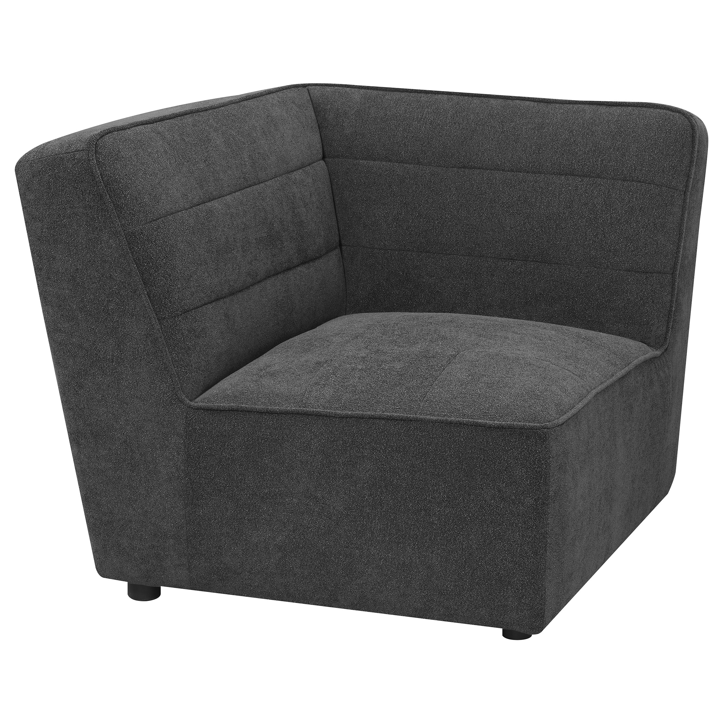 Sunny Upholstered Corner Chair Dark Charcoal Sunny Upholstered Corner Chair Dark Charcoal product image