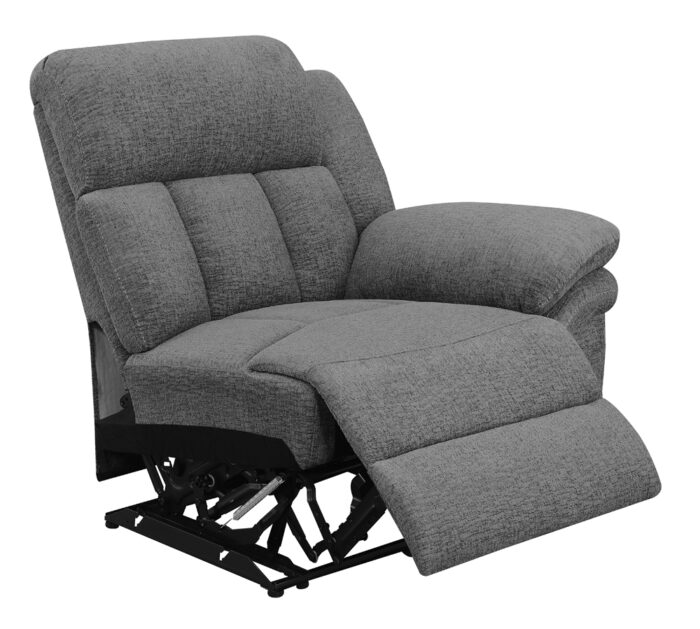Bahrain Upholstered RAF Recliner Charcoal product image