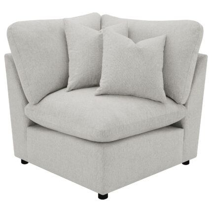 Collins Modular Corner Chair Grey product image
