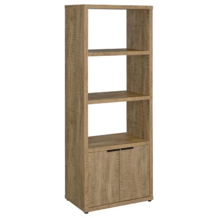 Tabby 3-shelf Engineered Wood Media Tower Mango product image