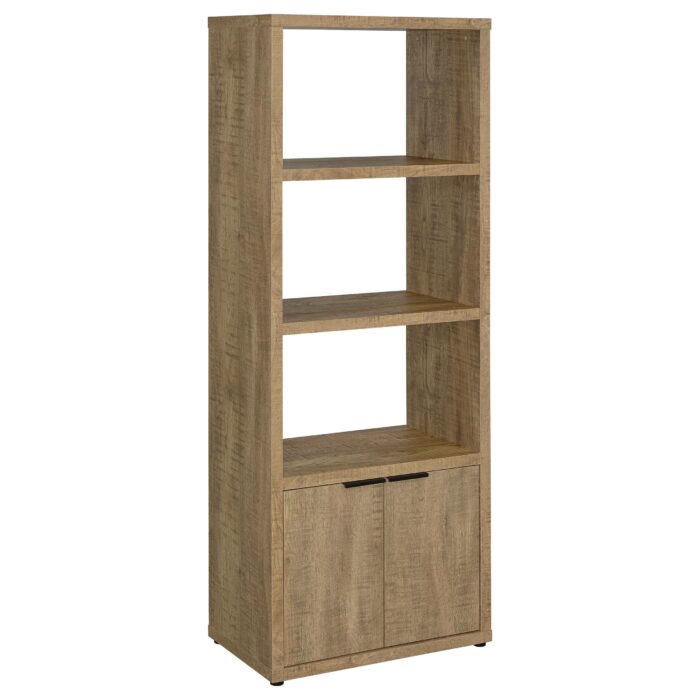 Tabby 3-shelf Engineered Wood Media Tower Mango product image