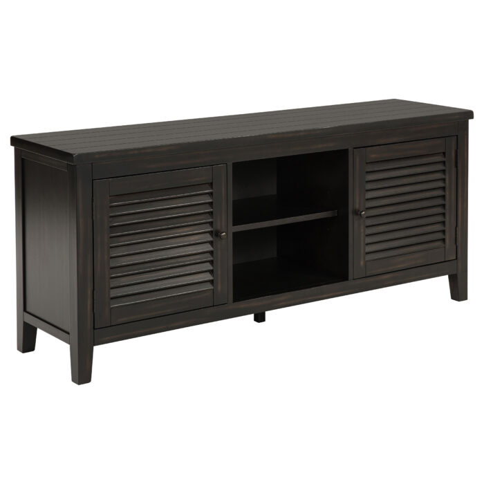 Concord 2-door 60-inch TV Stand Console Distressed Java product image