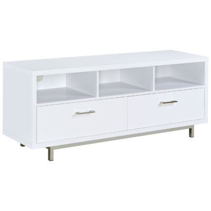 Casey 2-drawer Engineered Wood 60-inch TV Stand White product image