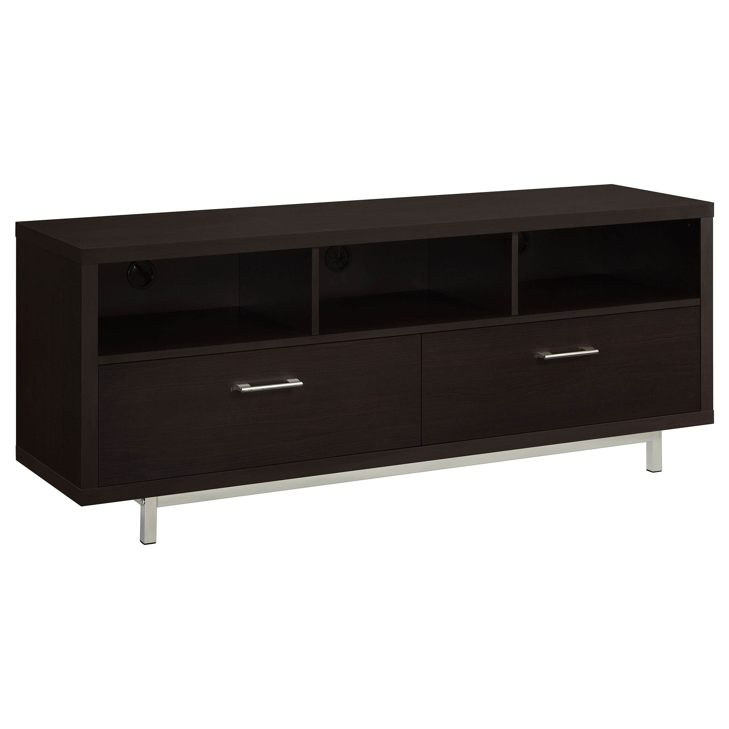 Casey 2-drawer Engineered Wood 60-inch TV Stand Cappuccino Casey 2-drawer Engineered Wood 60-inch TV Stand Cappuccino product image
