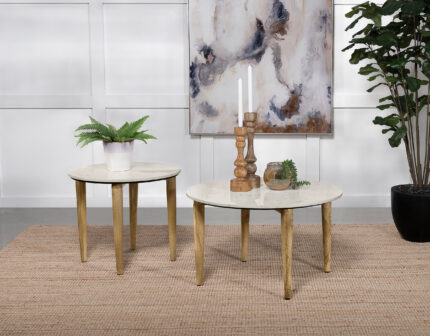 Aldis 2-piece Coffee and End Table Set White product image