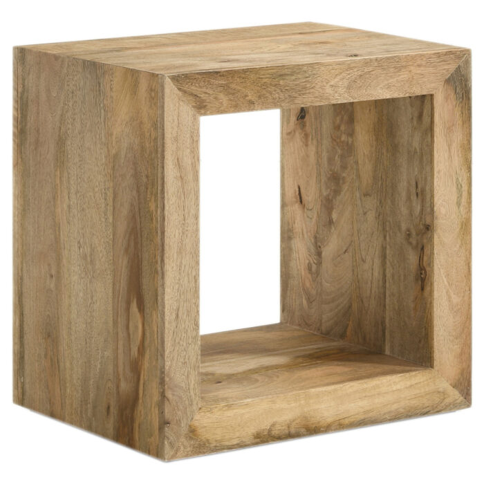 Benton Rectangular Solid Wood End Table Natural product image