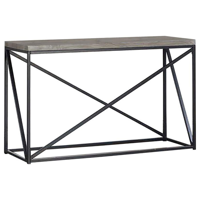 Birdie Rectangular Entryway Console Table Sonoma Grey product image