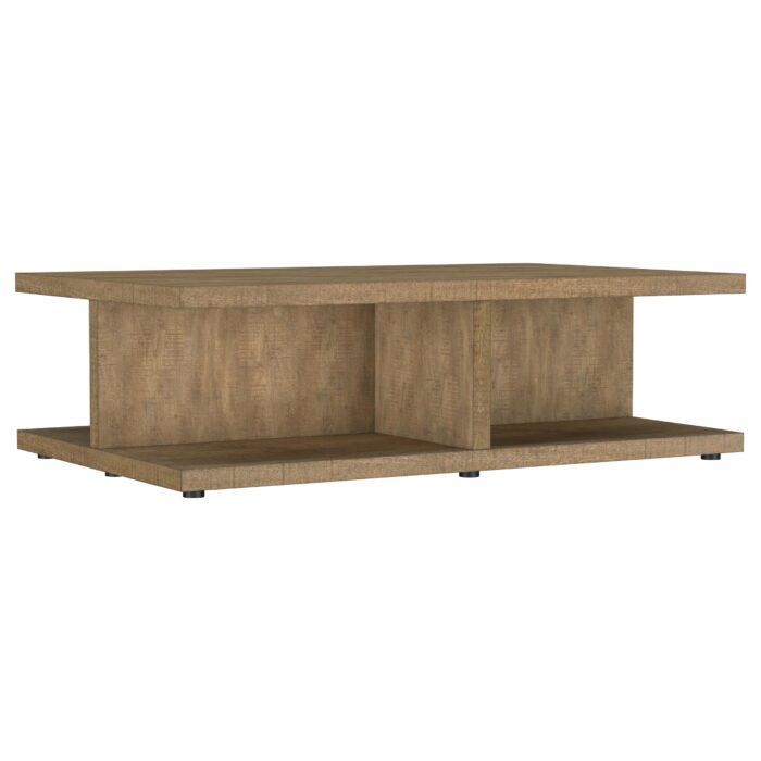 Cortona Square Engineered Wood Cocktail Coffee Table Mango product image