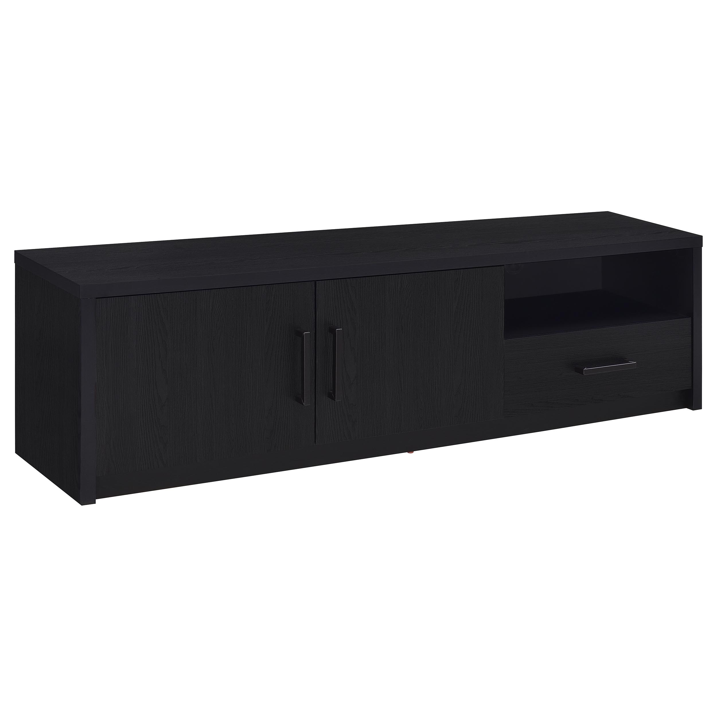 Murray 70-inch 2-door TV Stand Media Console Black Murray 70-inch 2-door TV Stand Media Console Black product image