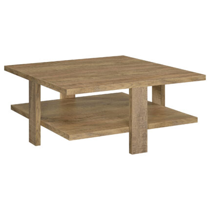 Dawn Square Engineered Wood Coffee Table Mango Brown product image