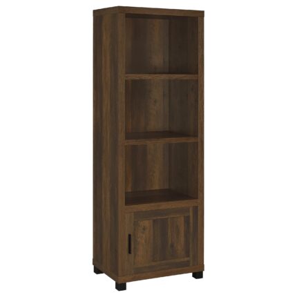 Sachin 3-shelf Engineered Wood Media Tower Dark Pine product image