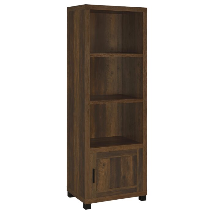 Sachin 3-shelf Engineered Wood Media Tower Dark Pine product image