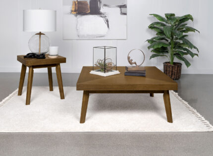 Westerly 2-piece Square Coffee and End Table Set Walnut product image