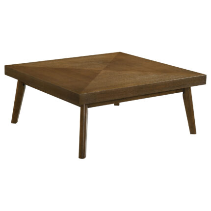 Westerly Square Wood Coffee Table Walnut Brown product image