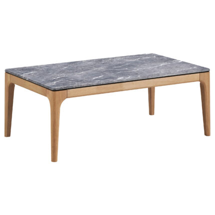 Polaris Rectangular SmartTop Coffee Table Grey and Light Oak product image