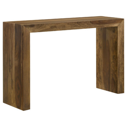 Odilia Rectangular Solid Wood Entryway Console Table Auburn product image
