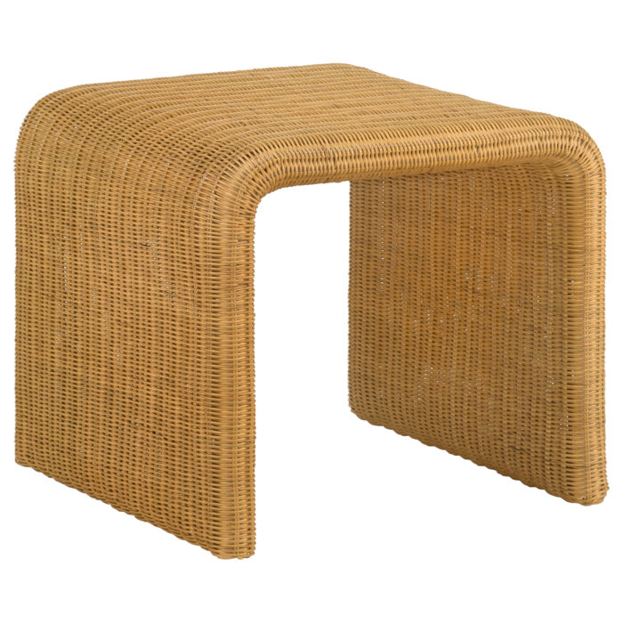 Cahya Square Woven Rattan End Table Natural product image
