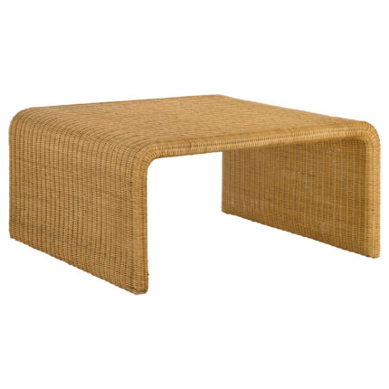 Cahya Square Woven Rattan Coffee Table Natural product image