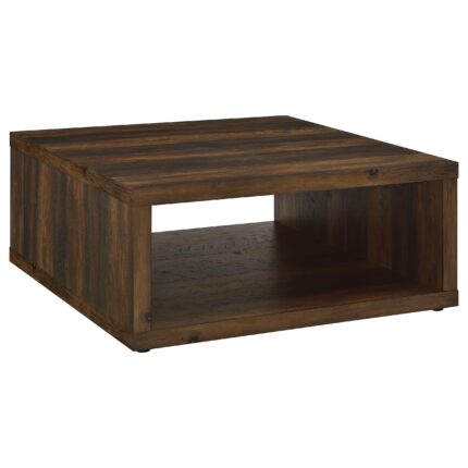 Frisco Square Engineered Wood Coffee Table Dark Pine product image