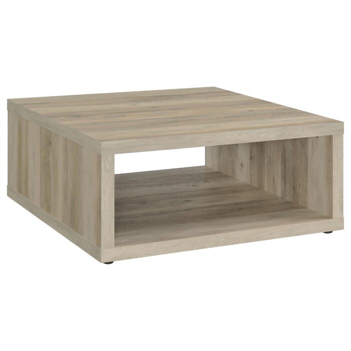 Frisco Square Engineered Wood Coffee Table Distressed Pine product image
