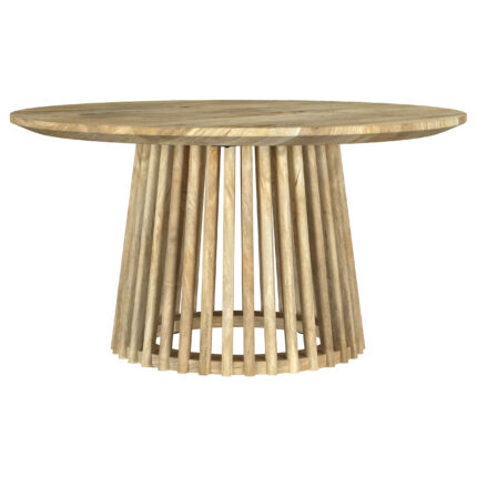 Touhy Round Solid Wood Cocktail Coffee Table Natural Mango product image
