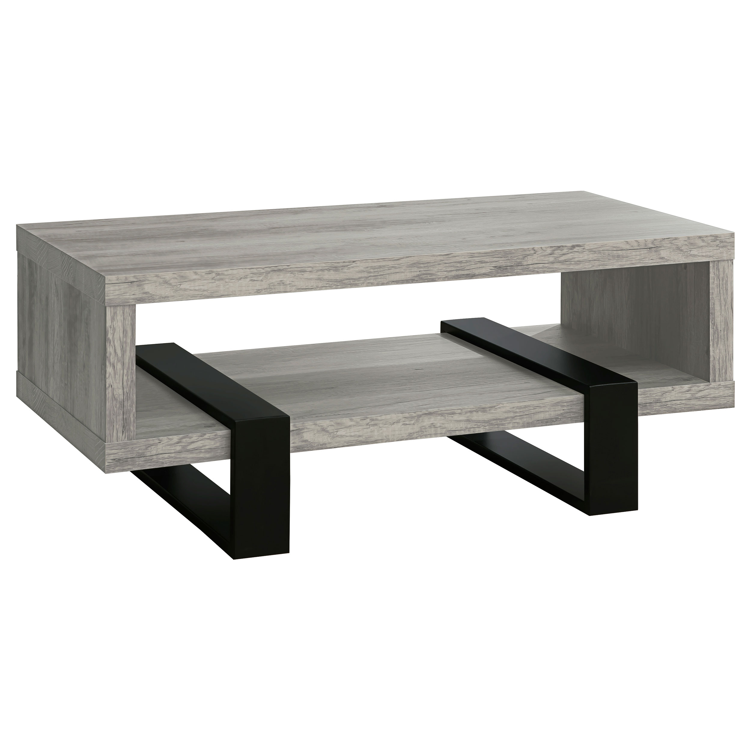 Dinard Engineered Wood Coffee Table Grey Driftwood Dinard Engineered Wood Coffee Table Grey Driftwood product image