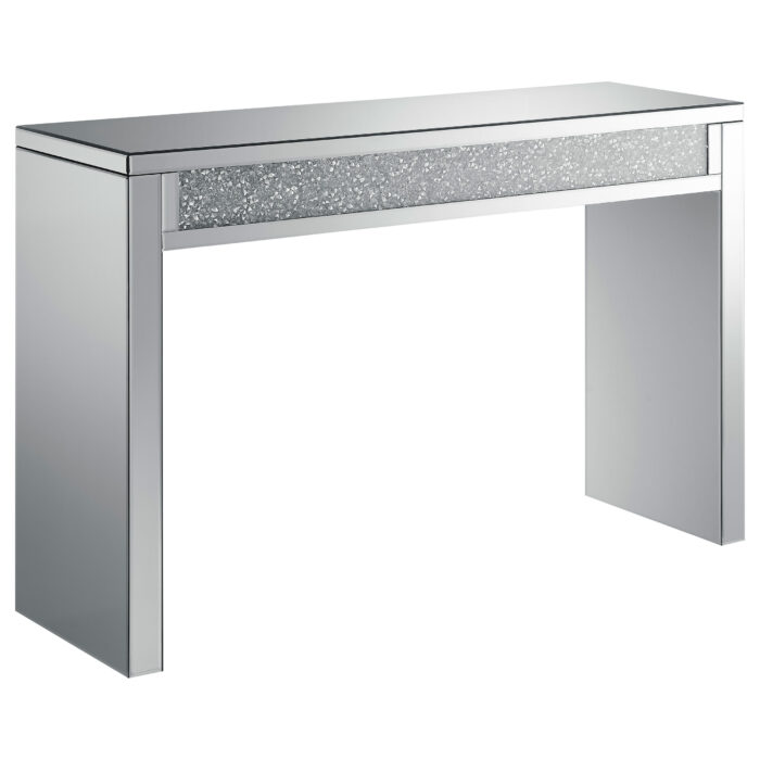 Gillian Mirrored Acrylic Entryway Console Table Silver product image
