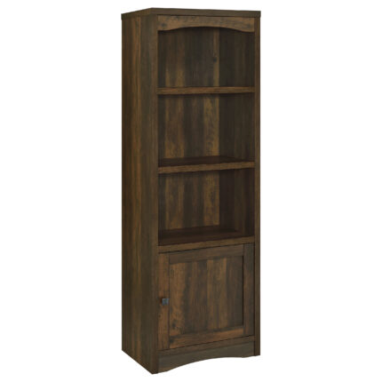 Laughlin 3-shelf Engineered Wood Media Tower Dark Pine product image
