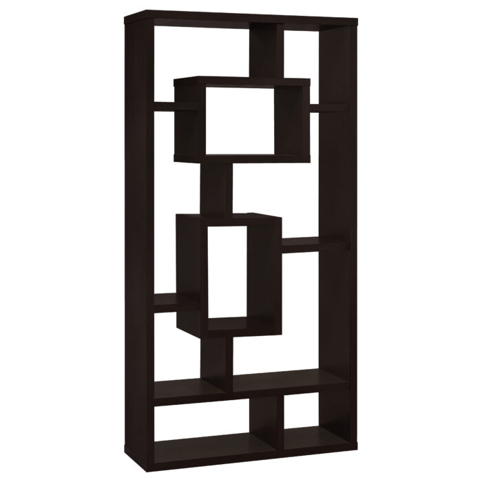 Corey 71-inch 8-shelf Bookshelf Cappuccino product image