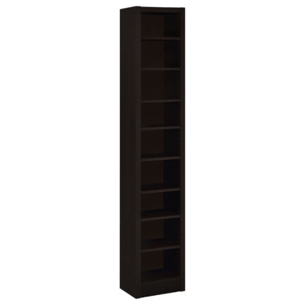 Eliam 71-inch 8-shelf Bookcase Cappuccino product image