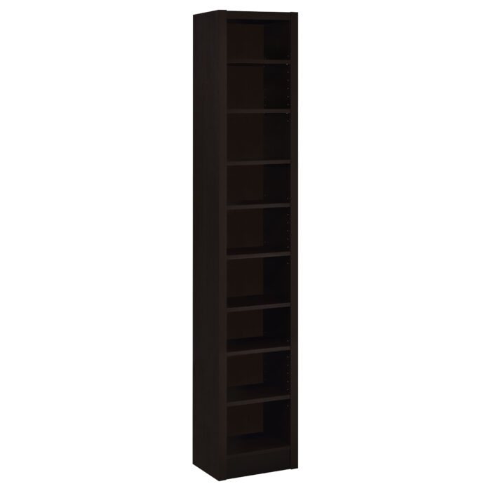 Eliam 71-inch 8-shelf Bookcase Cappuccino product image