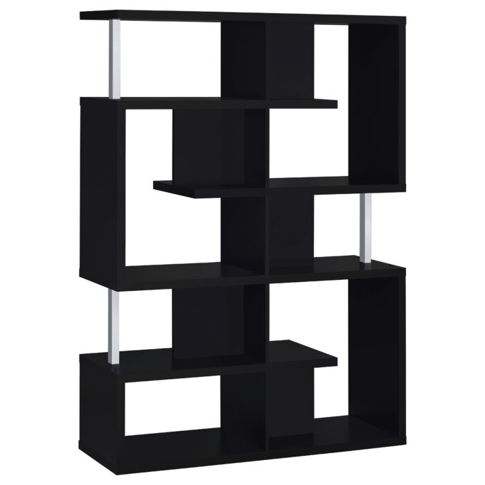 Hoover 63-inch 5-shelf Bookshelf Black product image