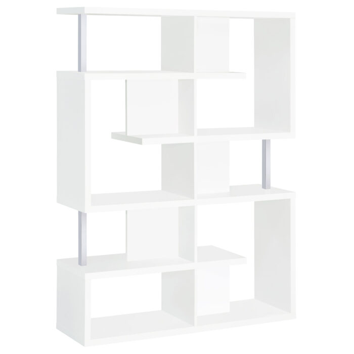 Hoover 63-inch 5-shelf Bookshelf White product image
