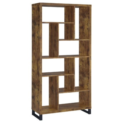Delwin 71-inch 6-shelf Bookshelf Rustic Nutmeg product image