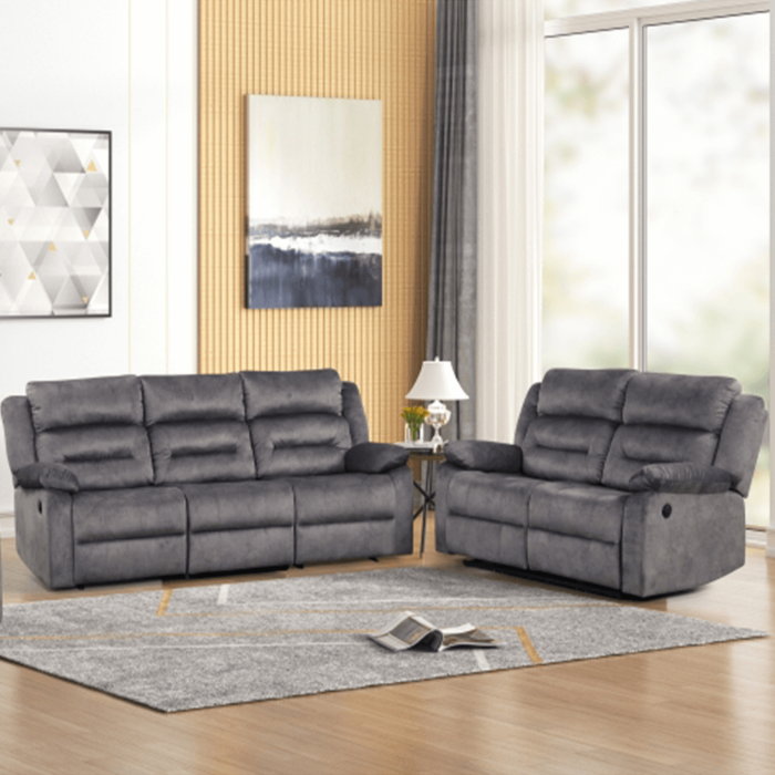 8080 Power Reclining Sofa and Loveseat Set By Milton Green Stars product image