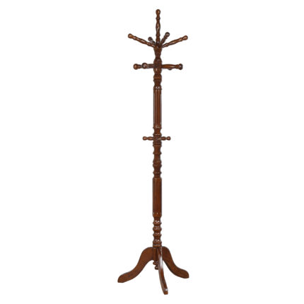 Achelle 11 Hook Freestanding Coat Rack Hat Hanger Tobacco product image