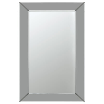 Pinciotti 36 x 24 Inch Beveled Frame Wall Mirror Silver product image
