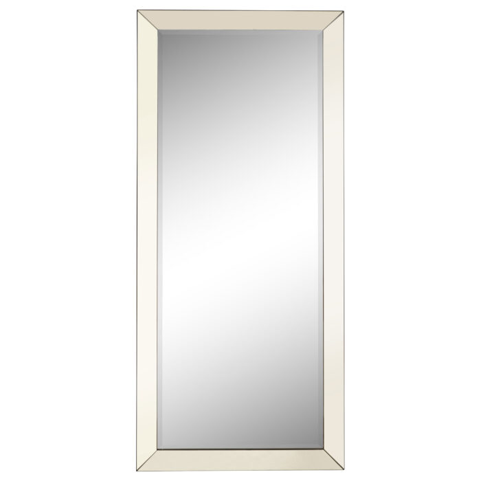 Barnett 30 x 70 Inch Full Length Floor or Wall Mirror Silver product image