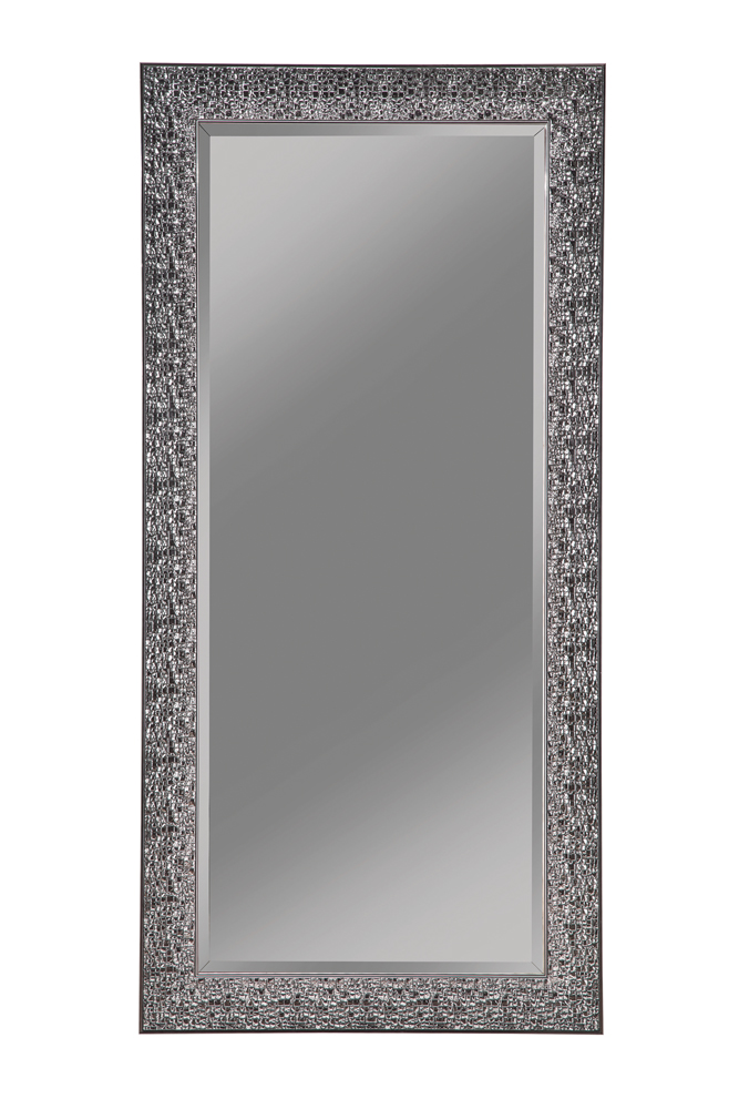 Rollins 32 x 66 Inch Rectangular Floor Mirror Black Rollins 32 x 66 Inch Rectangular Floor Mirror Black product image